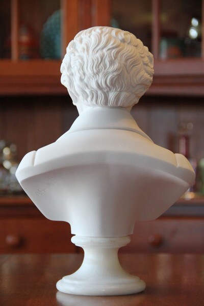 Busts of Franz Peter Schubert Composer Sculptures Marble high Quality